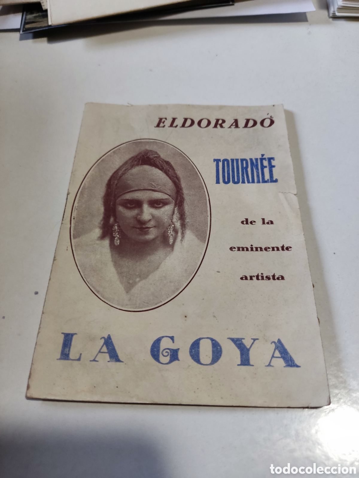 Libros antiguos: Programa antigua El Dorado, Tourer, La Goya - Foto 1