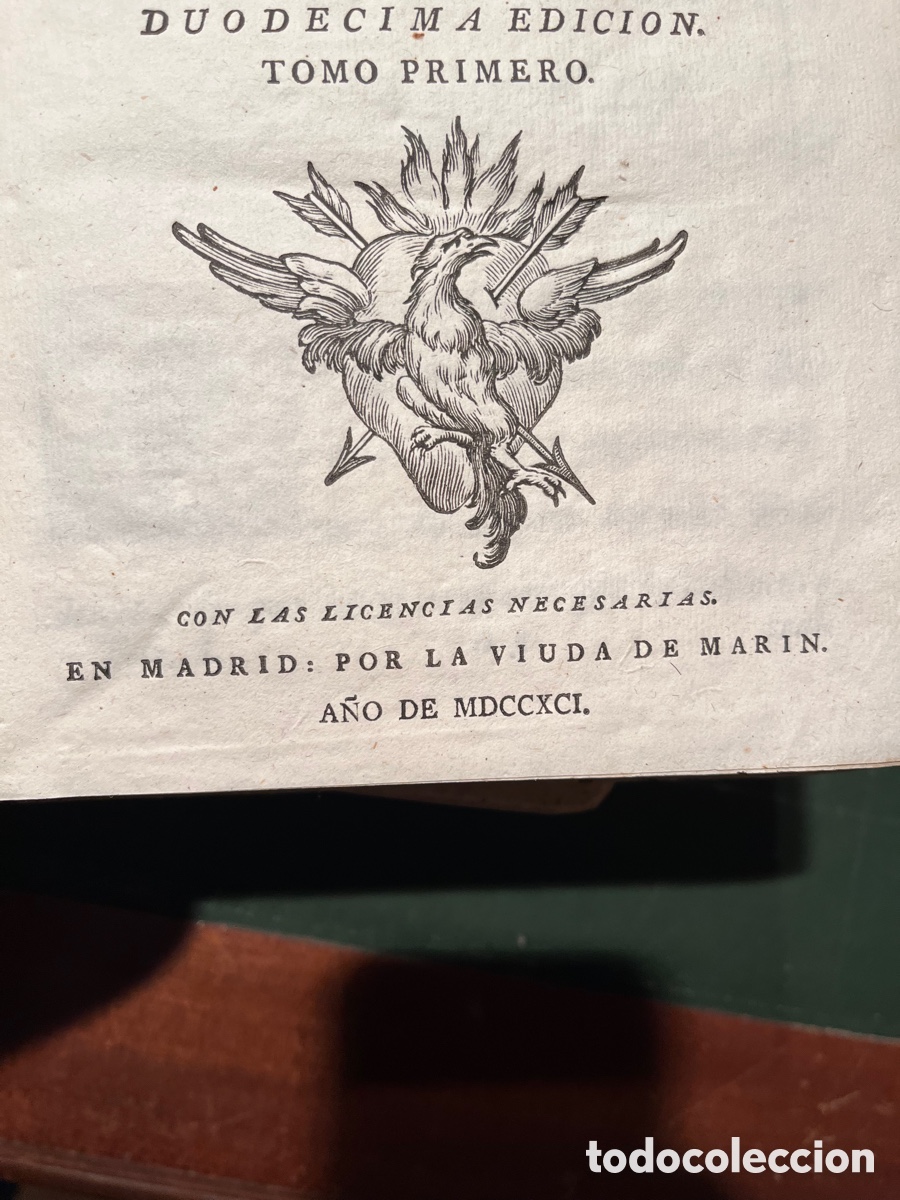 Libros antiguos: LA FLOR DEL MORAL A&Ntilde;O 1761 3 TOMOS - Foto 6