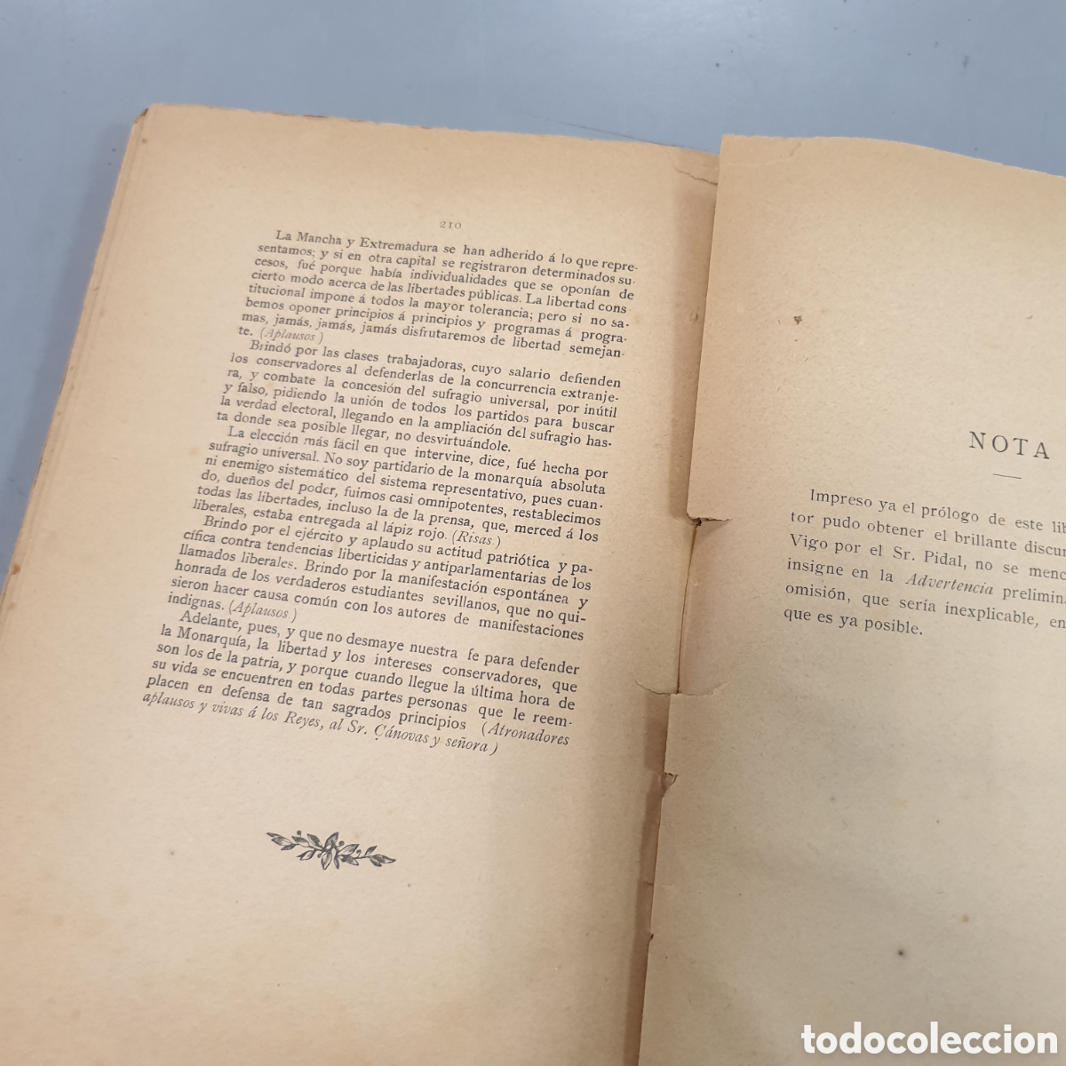 Libros antiguos: DISCURSOS DEL VERANO 1888 - Foto 5
