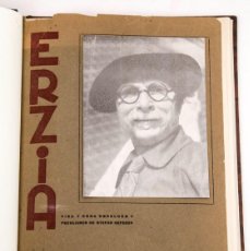 Libros antiguos: ALFRED CAHN - STEPÁN ERZIA (STEFAN NEFEDOV) - 1936 - FIRMA DE ERZIA