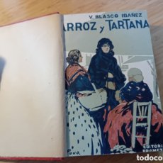Libros antiguos: ARROZ Y TARTANA - VICENTE BLASCO IBAÑEZ (PROMETEO 1919)