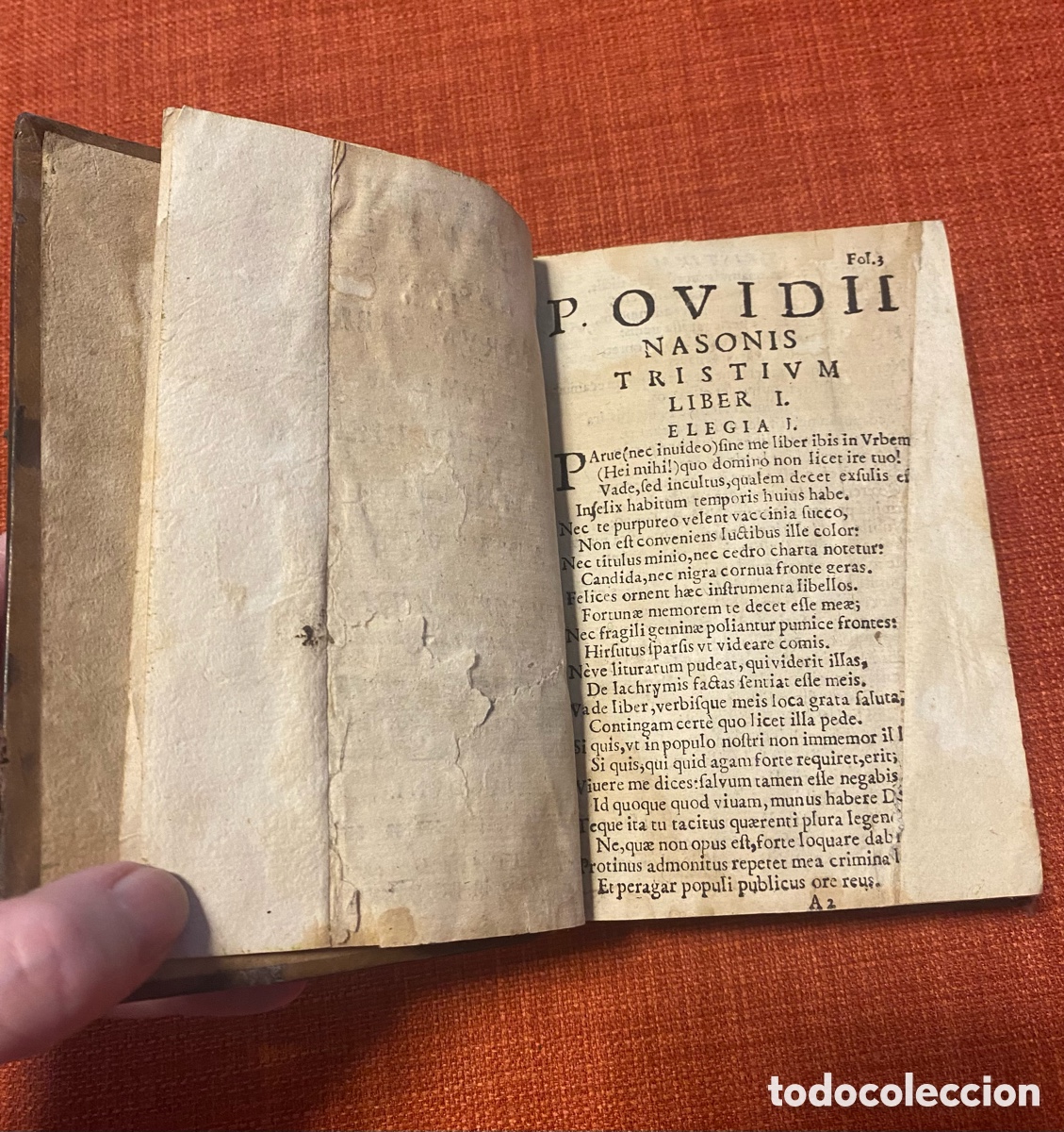 Libros antiguos: Ovidii Nasonis - Foto 5