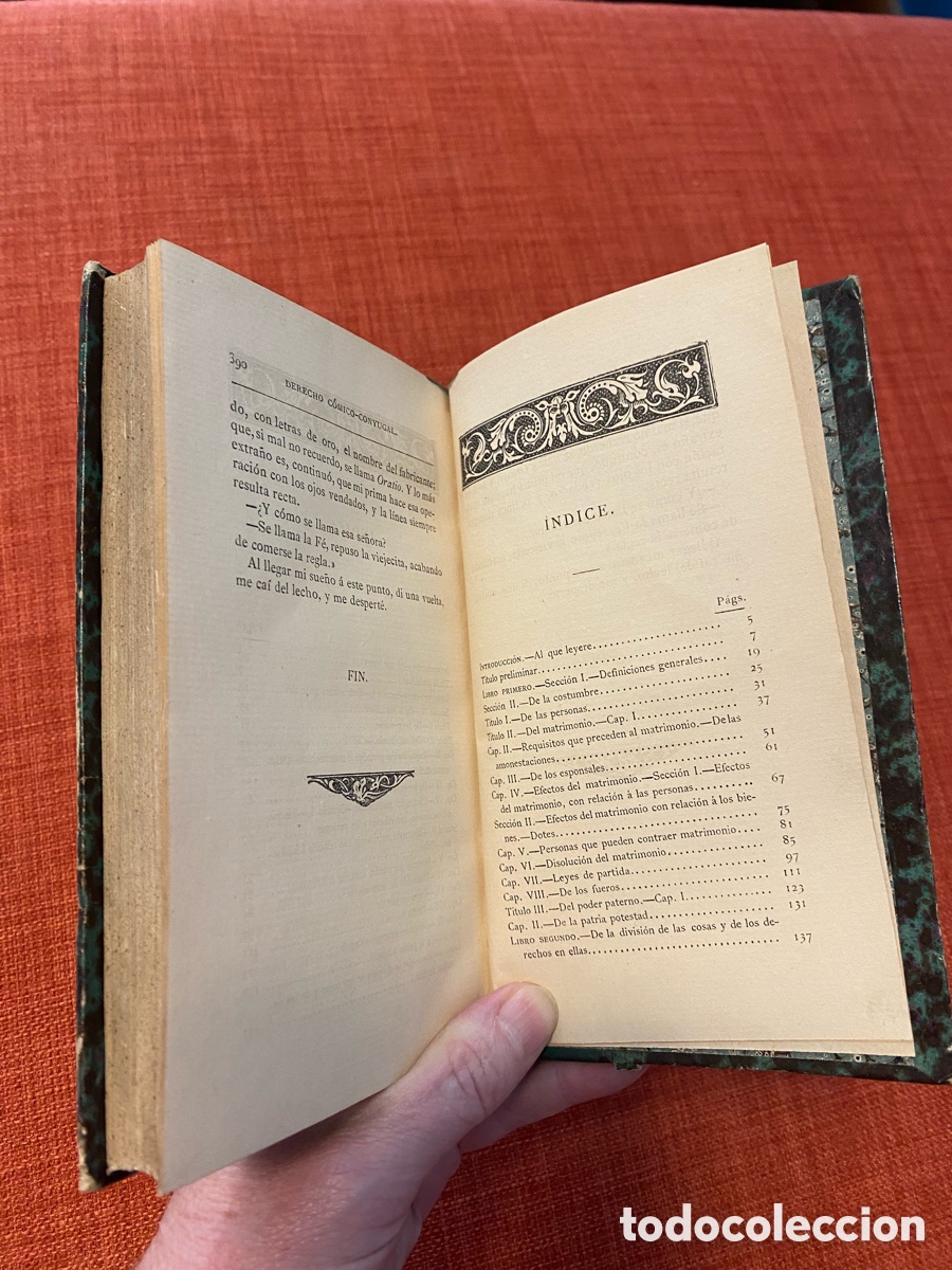 Libros antiguos: Derecho c&oacute;mico conyugal. Constantino Gil - Foto 7