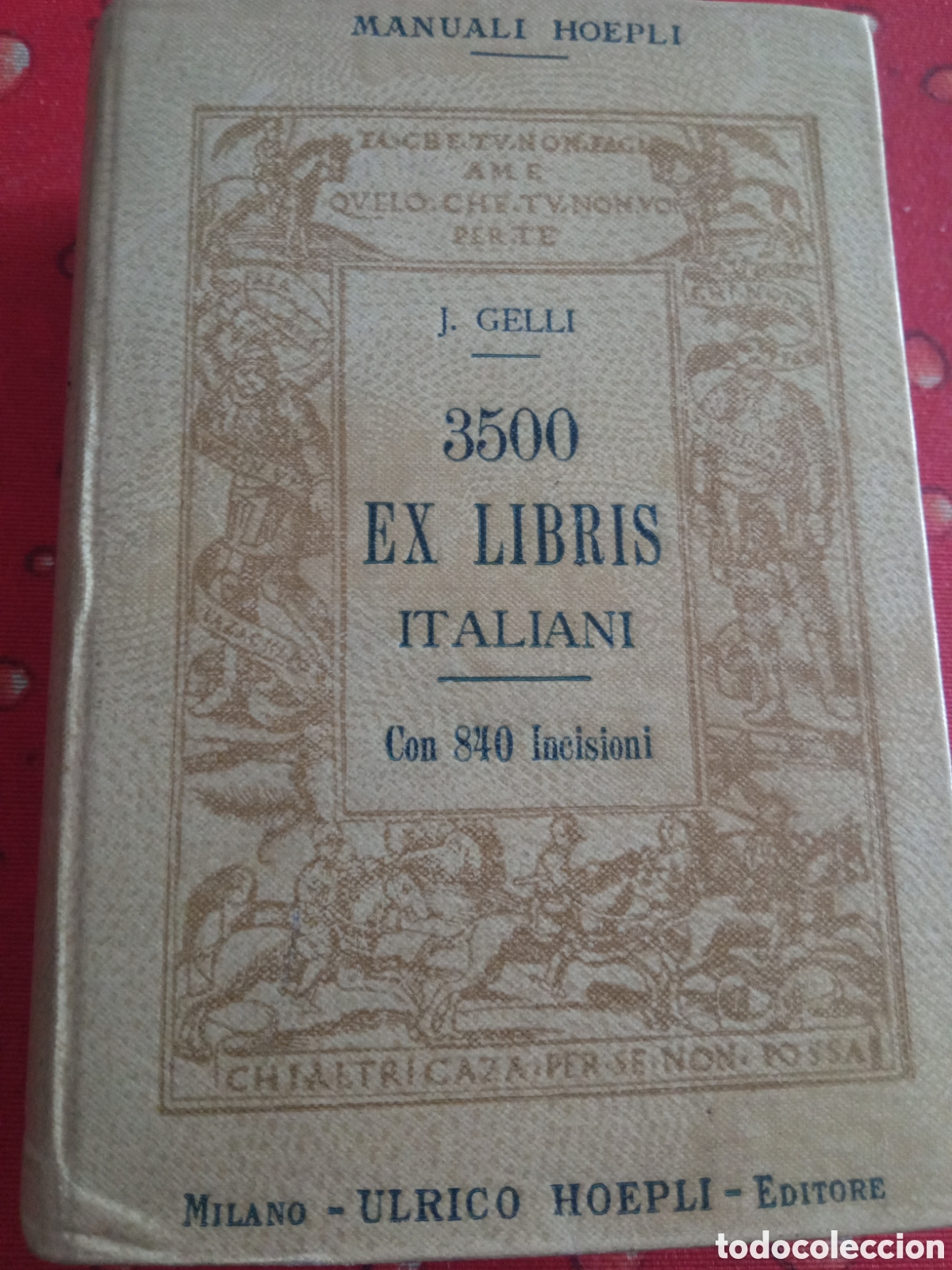 Libros antiguos: 3500 EX LIBRIS ITALIANI - Foto 1