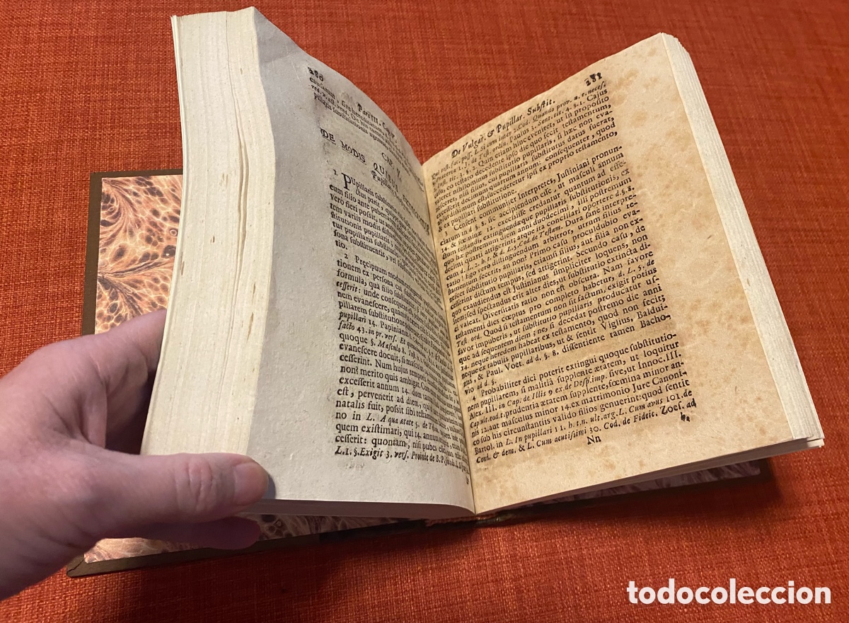 Libros antiguos: Praelectiones. Fin estare - Foto 7