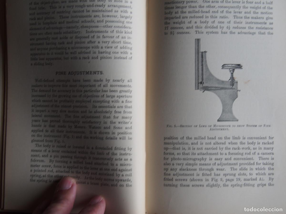 Libros antiguos: Modern Microscopy - A Handbook for Beginners and Students - Cross & Cole - 1903 - Foto 11