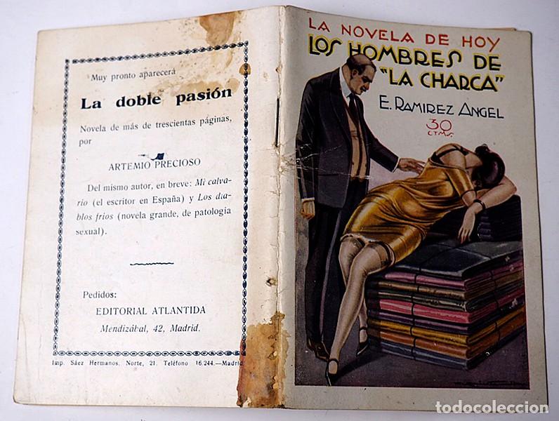 Libros antiguos: Los hombres de la charca. E. Ram&iacute;rez &Aacute;ngel. 1927 - Foto 2