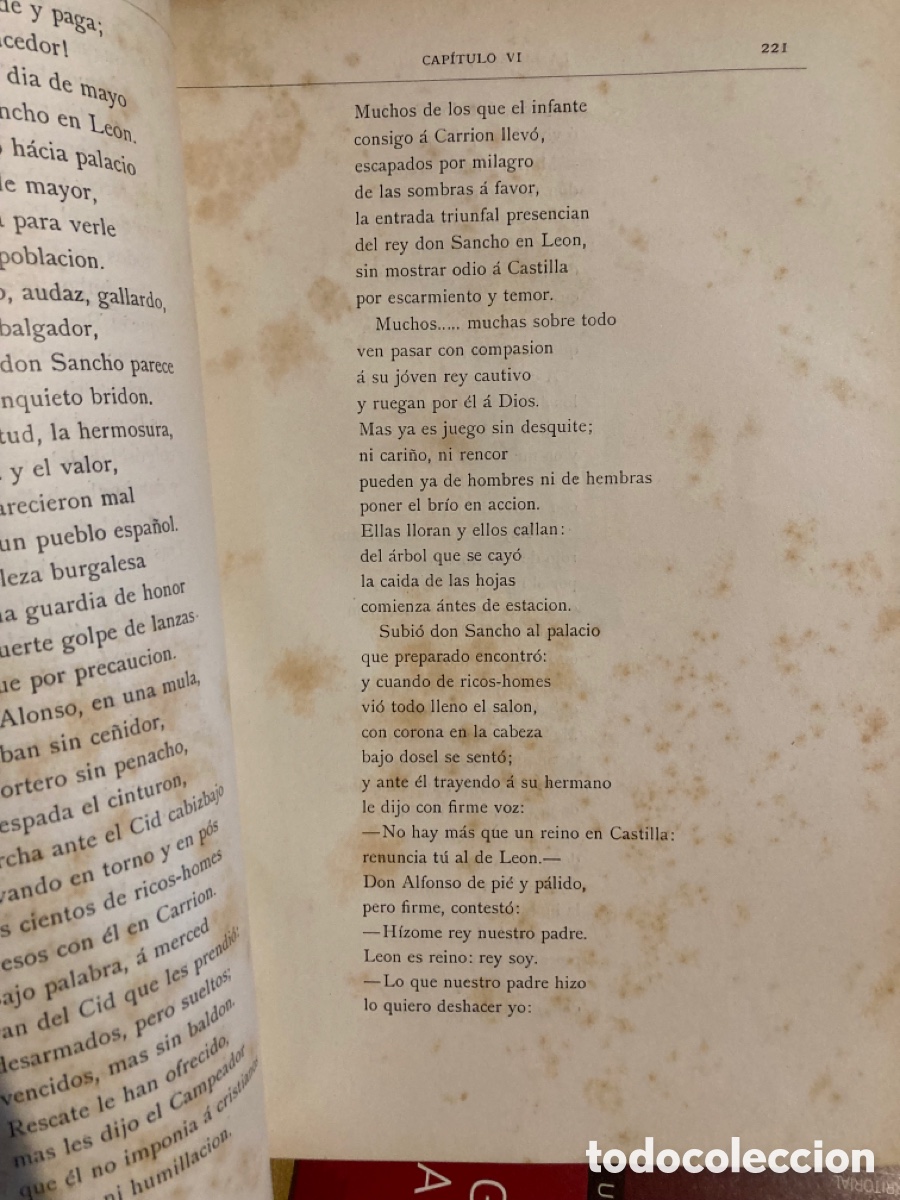 Libros antiguos: Leyenda del Cid . Zorrilla - Foto 4