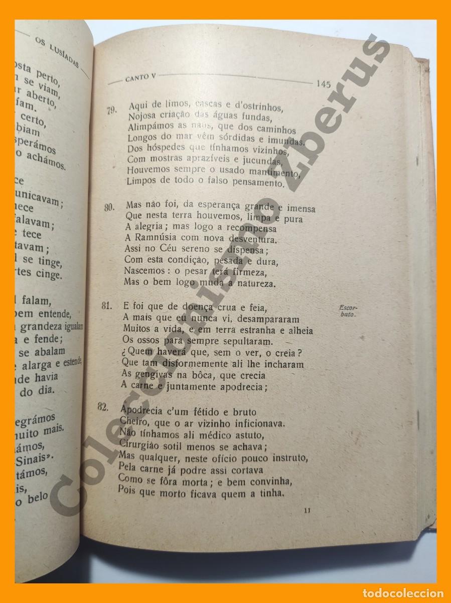 Libros antiguos: Os Lus&iacute;adas - Luis de Camoes - Foto 3