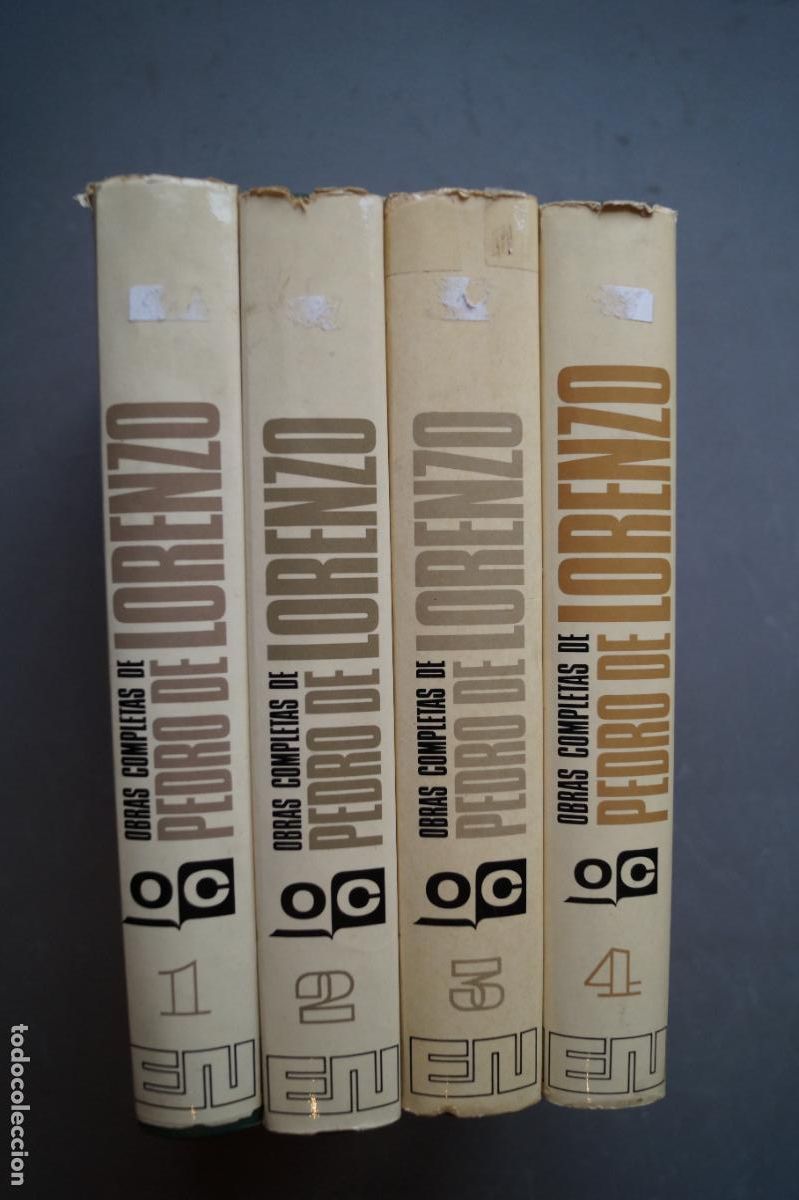 Libros antiguos: OBRAS COMPLETAS DE PEDRO DE LORENZO - Foto 1