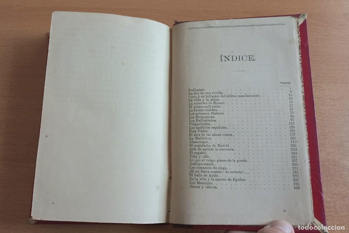Libros antiguos: D. Antonio De Trueba - De flor en flor - Madrid 1882 - Foto 5