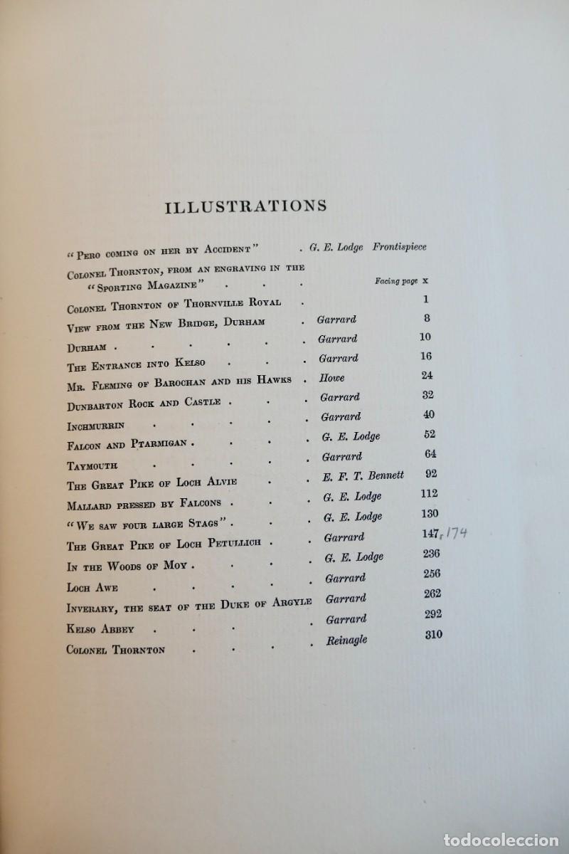 Libros antiguos: A SPORTING TOUR . COLONEL T. THORNTON EDWARD ARNOLD 1897 - Foto 3