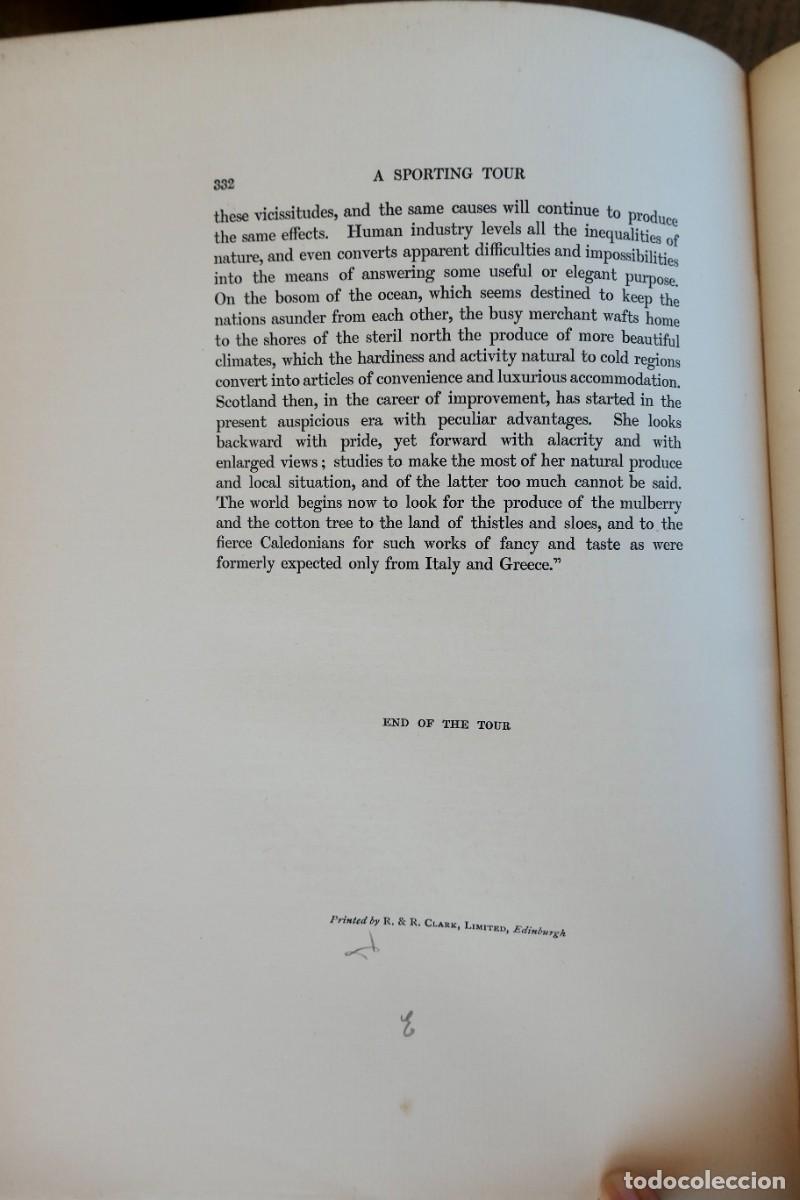Libros antiguos: A SPORTING TOUR . COLONEL T. THORNTON EDWARD ARNOLD 1897 - Foto 6