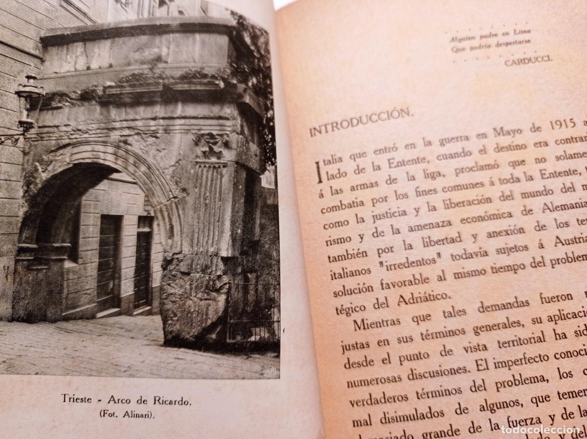 Libros antiguos: De Trieste a Valona - Adriacus - Milan 1918 - Foto 4