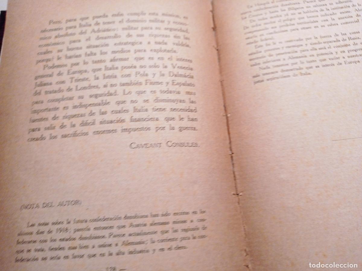 Libros antiguos: De Trieste a Valona - Adriacus - Milan 1918 - Foto 5