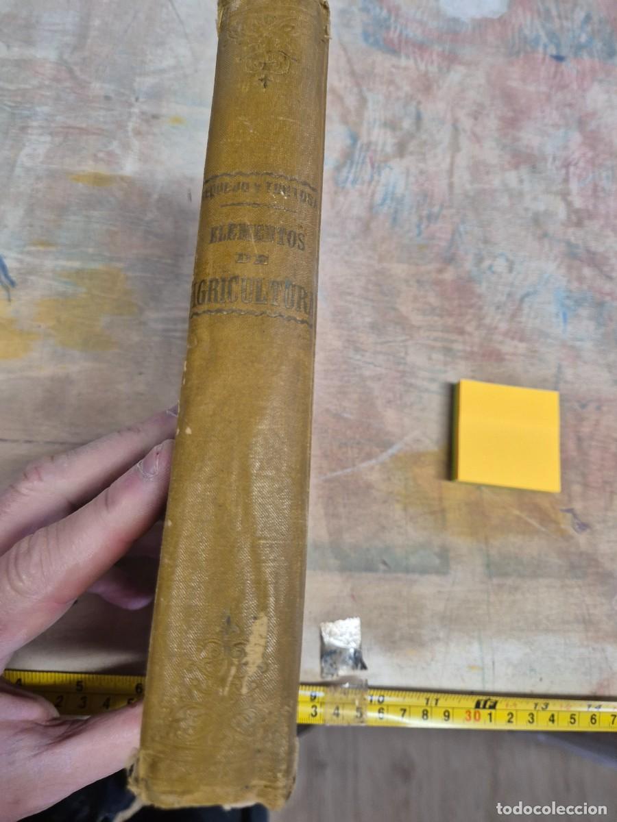 Libros antiguos: Elementos de agricultura 1901 - Foto 3