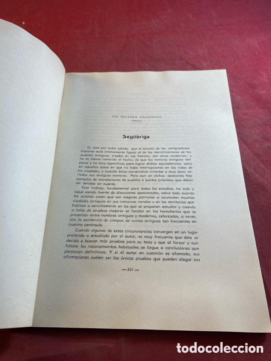Libros antiguos: Seg&oacute;briga - Foto 2
