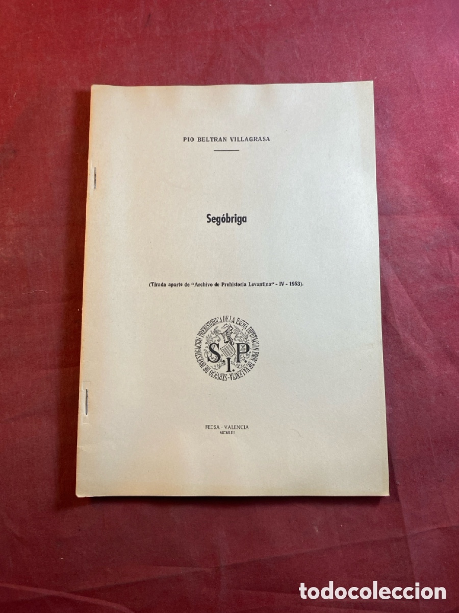 Libros antiguos: Seg&oacute;briga - Foto 1