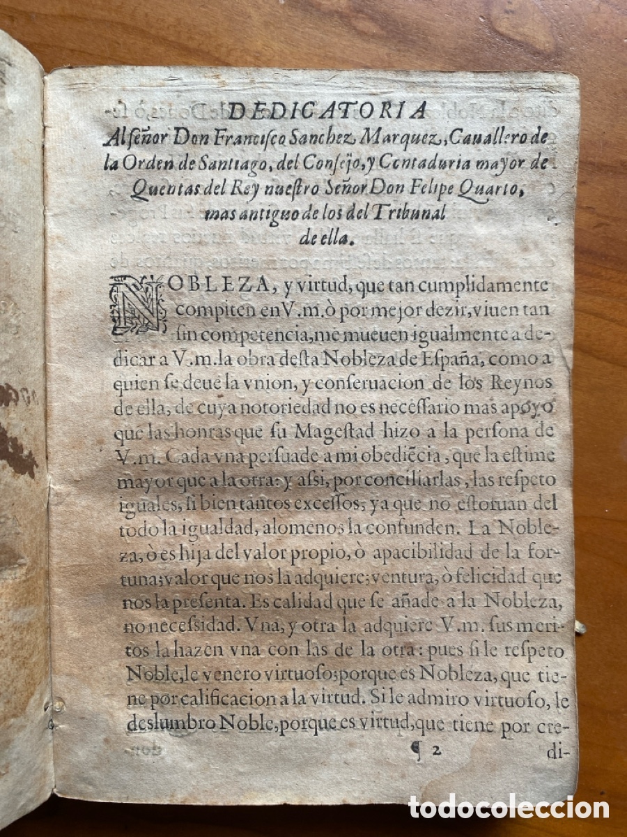 Libros antiguos: Discursos de la nobleza de Espa&ntilde;a - Foto 7