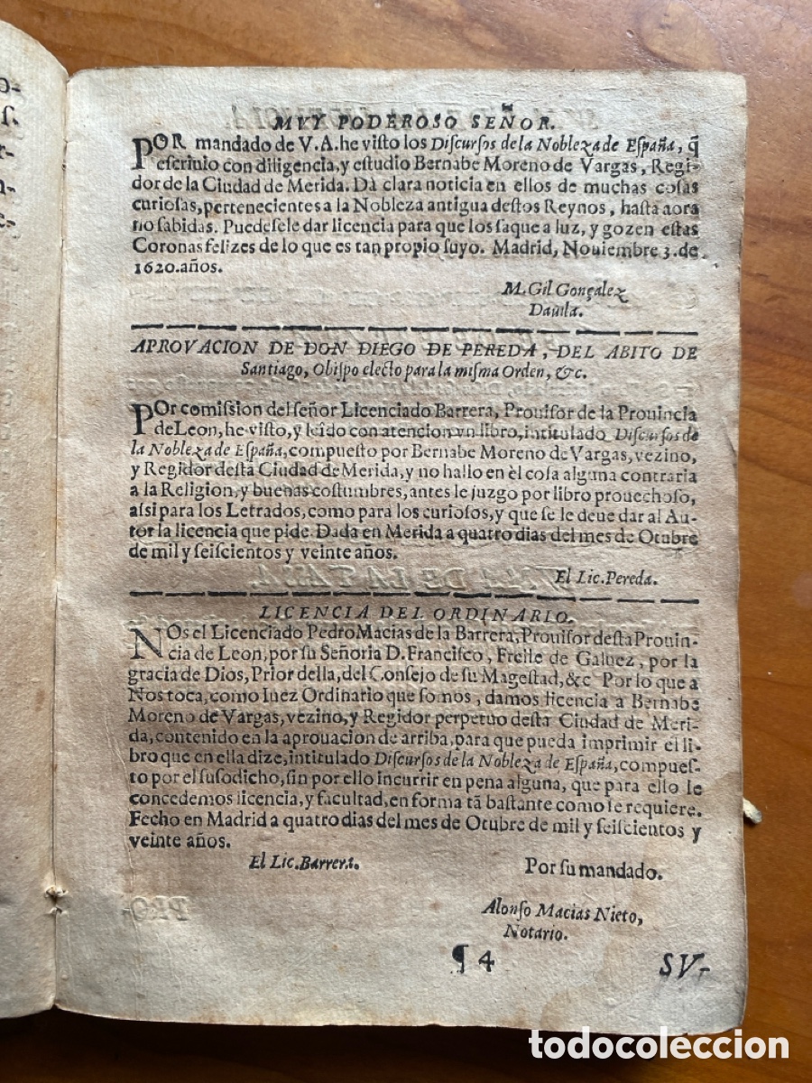Libros antiguos: Discursos de la nobleza de Espa&ntilde;a - Foto 9