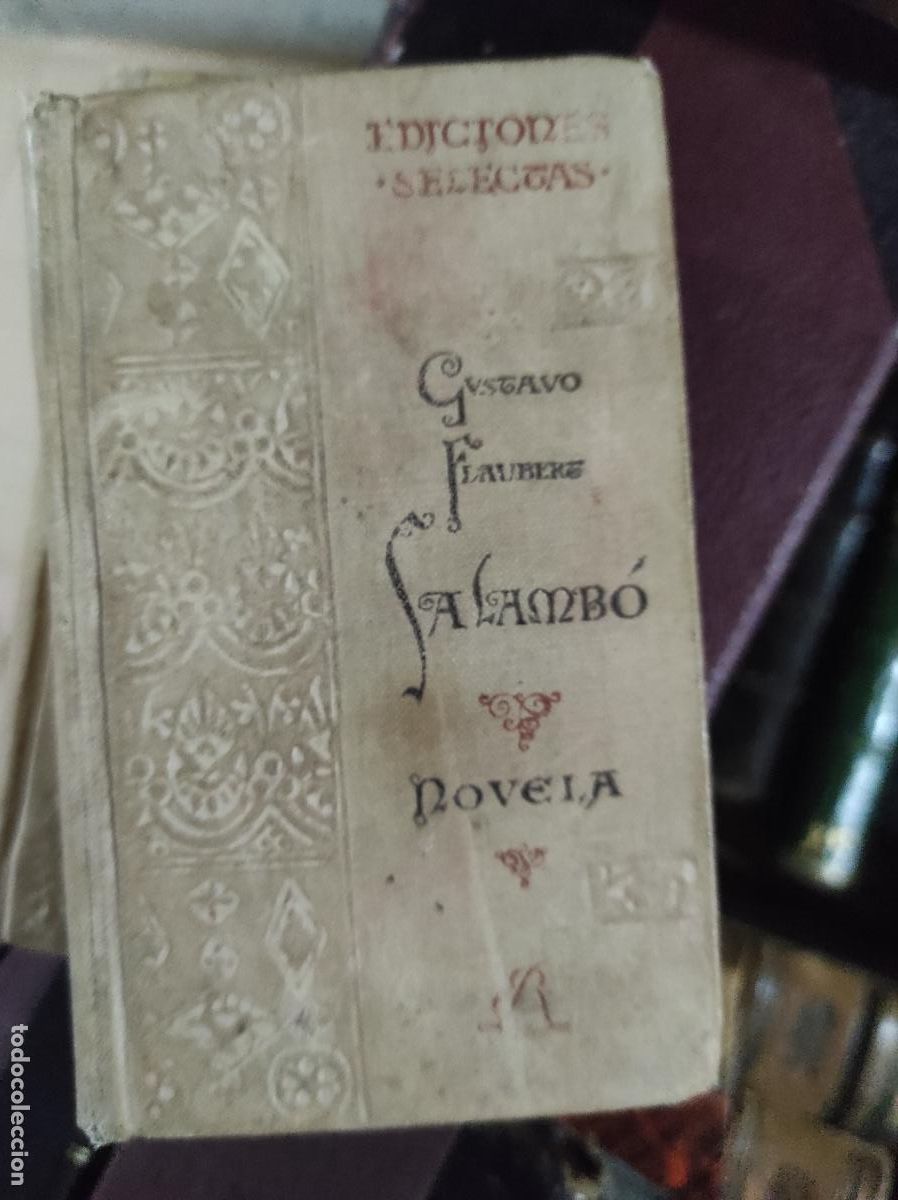 Libros antiguos: SALAMBO. GUSTAVO FLAUBERT . ED. SELECTAS. - Foto 1