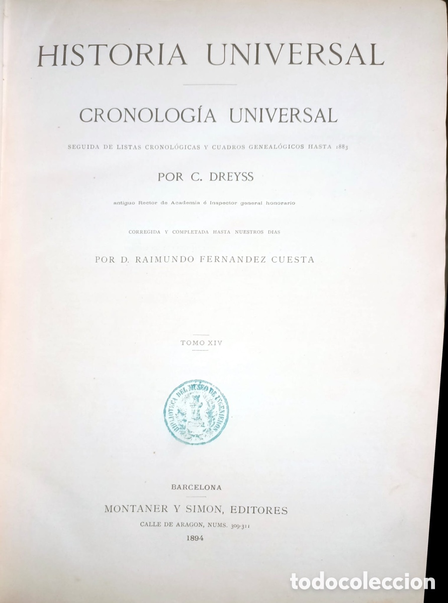 Libros antiguos: Historia Universal tomo XIIII - Foto 3