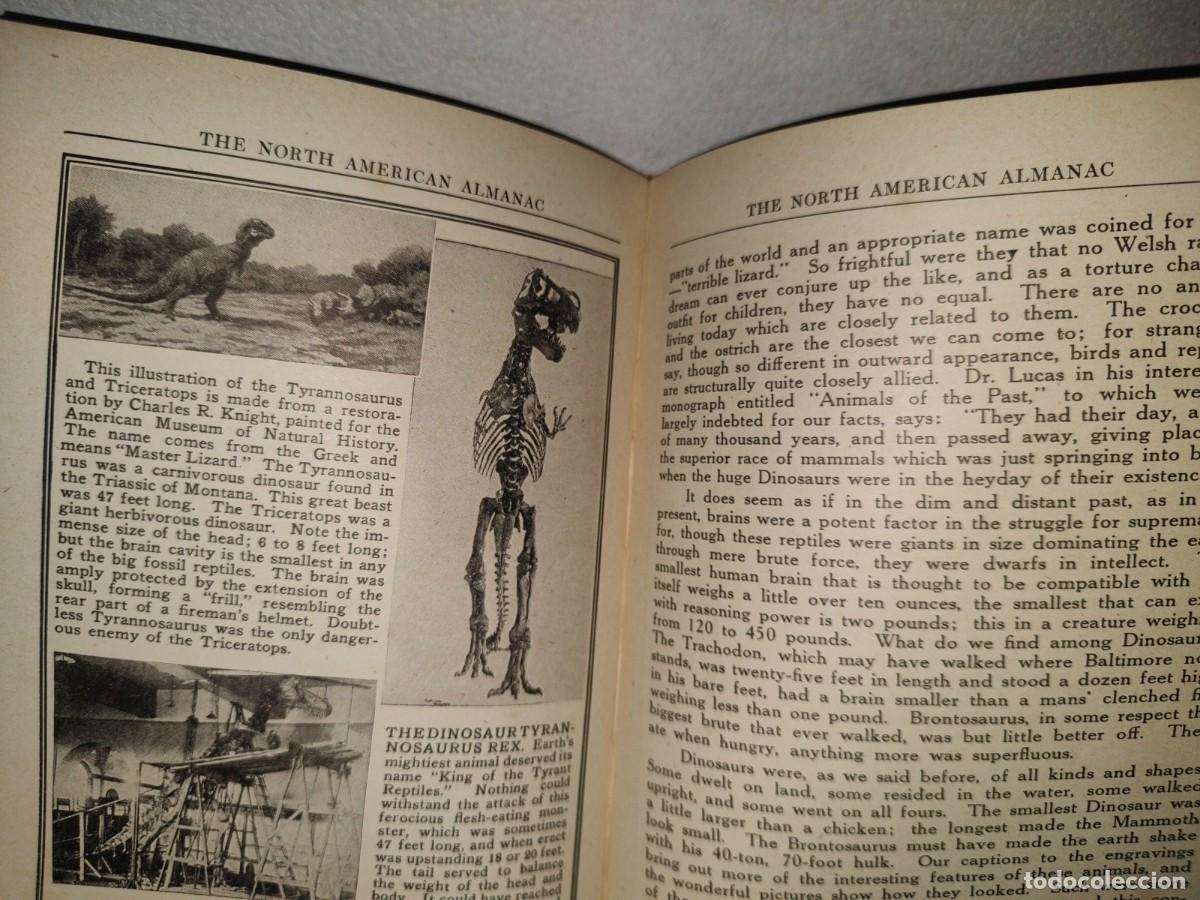 Libros antiguos: 98- THE NORTH AMERICAN ALMANAC 1925 - Foto 6