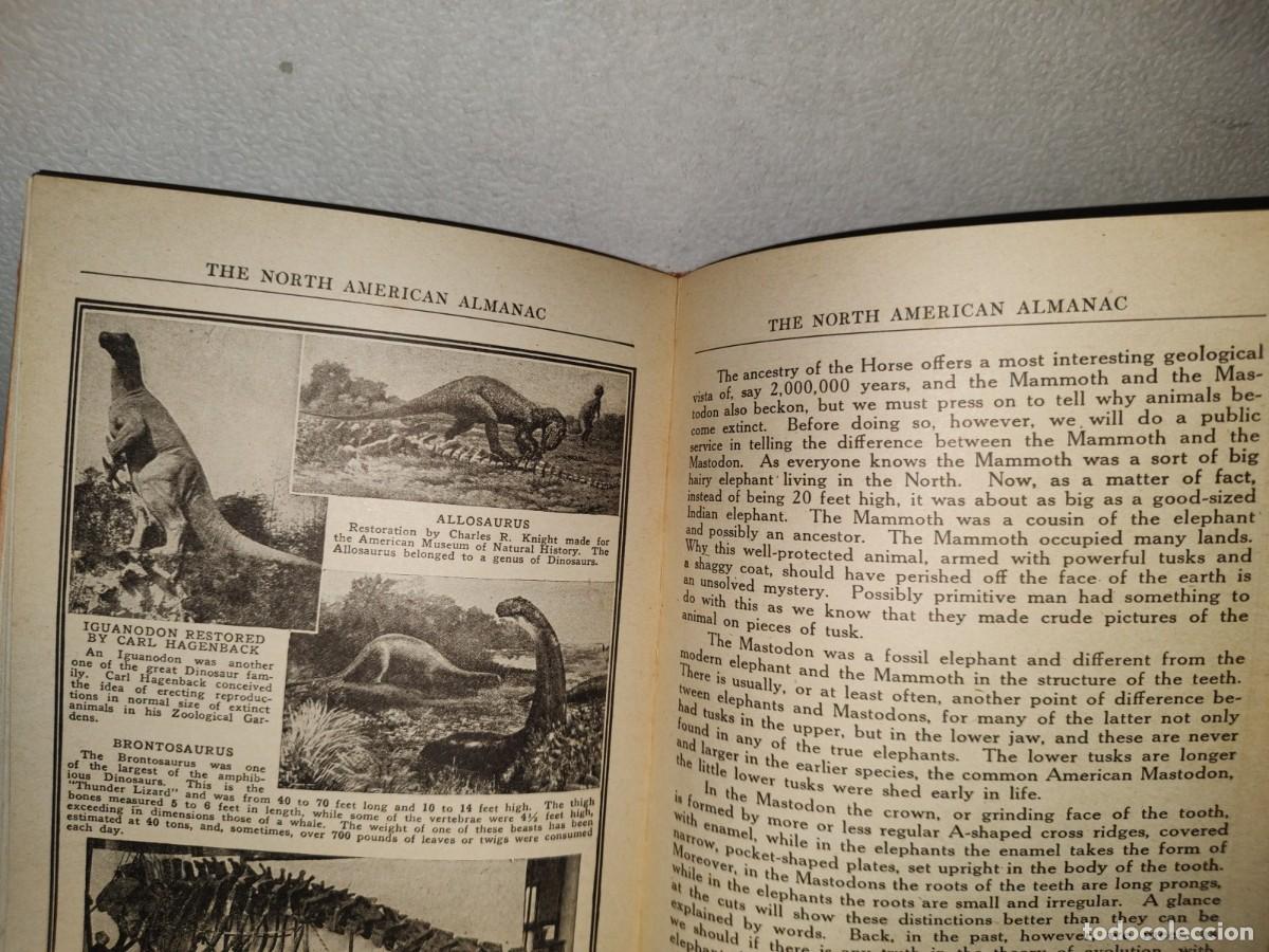 Libros antiguos: 98- THE NORTH AMERICAN ALMANAC 1925 - Foto 7