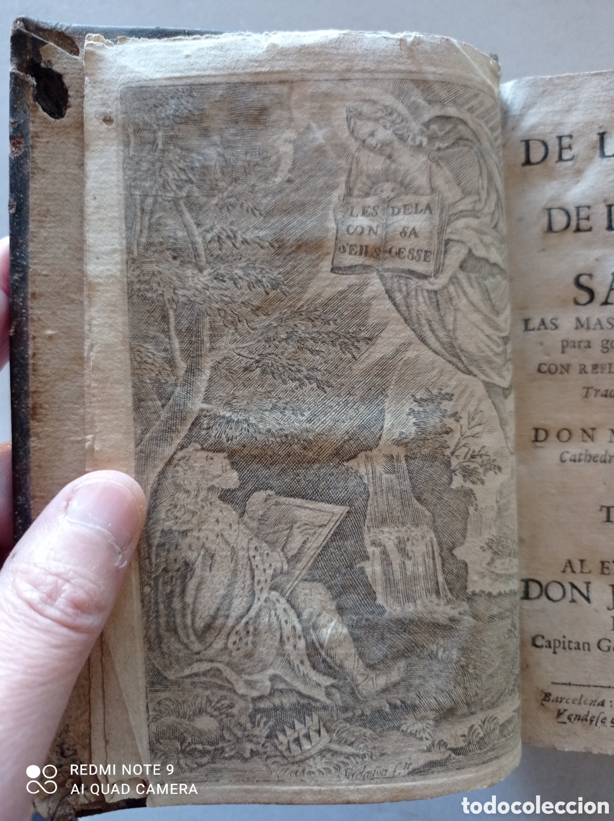Libros antiguos: Consejos de la sabidur&iacute;a de Salom&oacute;n - Foto 2