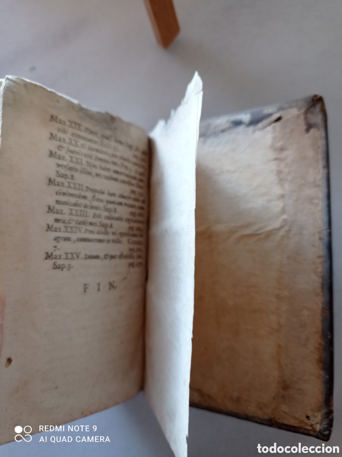 Libros antiguos: Consejos de la sabidur&iacute;a de Salom&oacute;n - Foto 8