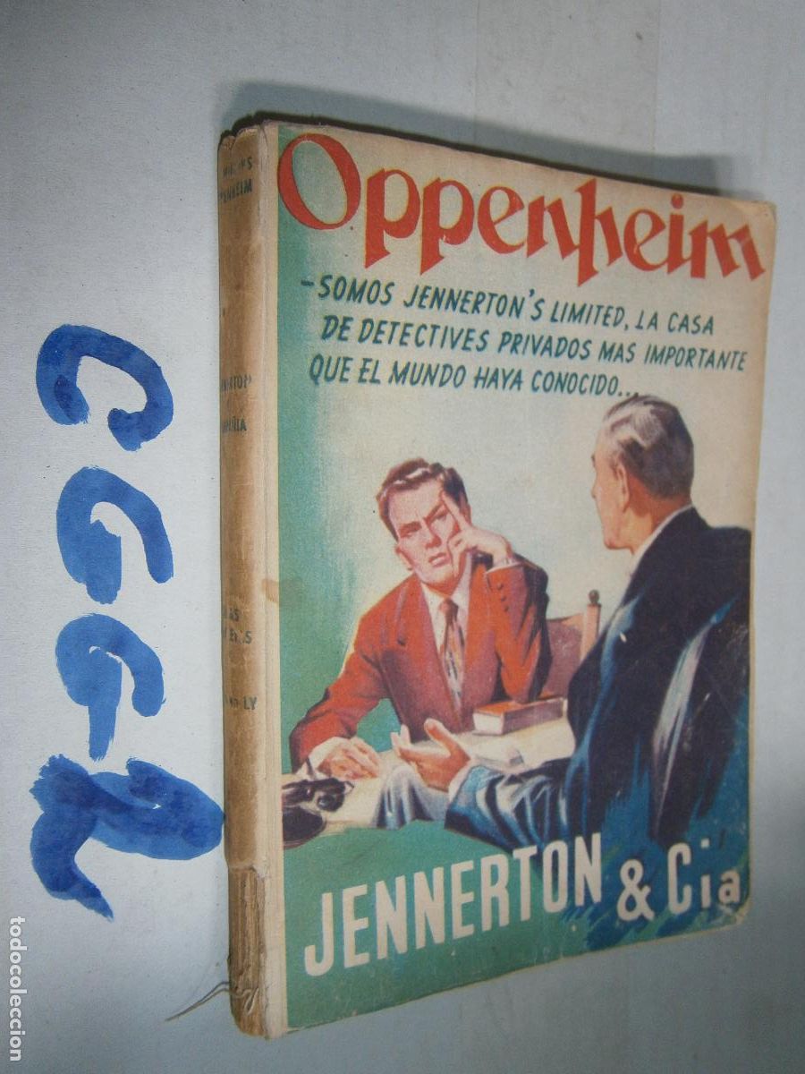 Libros antiguos: ANTIGUA NOVELA - OPPENHEIM - Foto 1