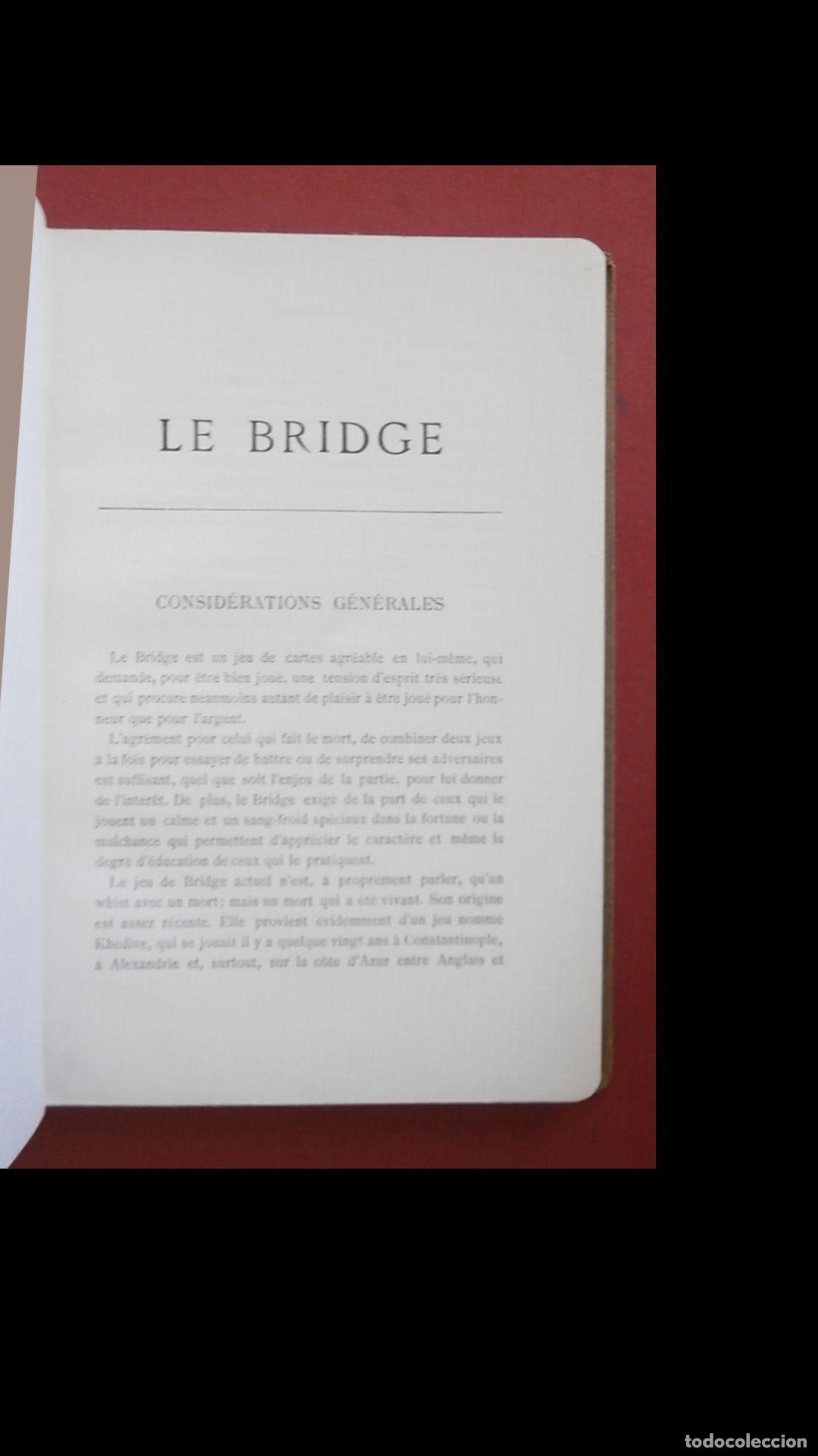Libros antiguos: Le Bridge. Grand Schlem - Foto 3