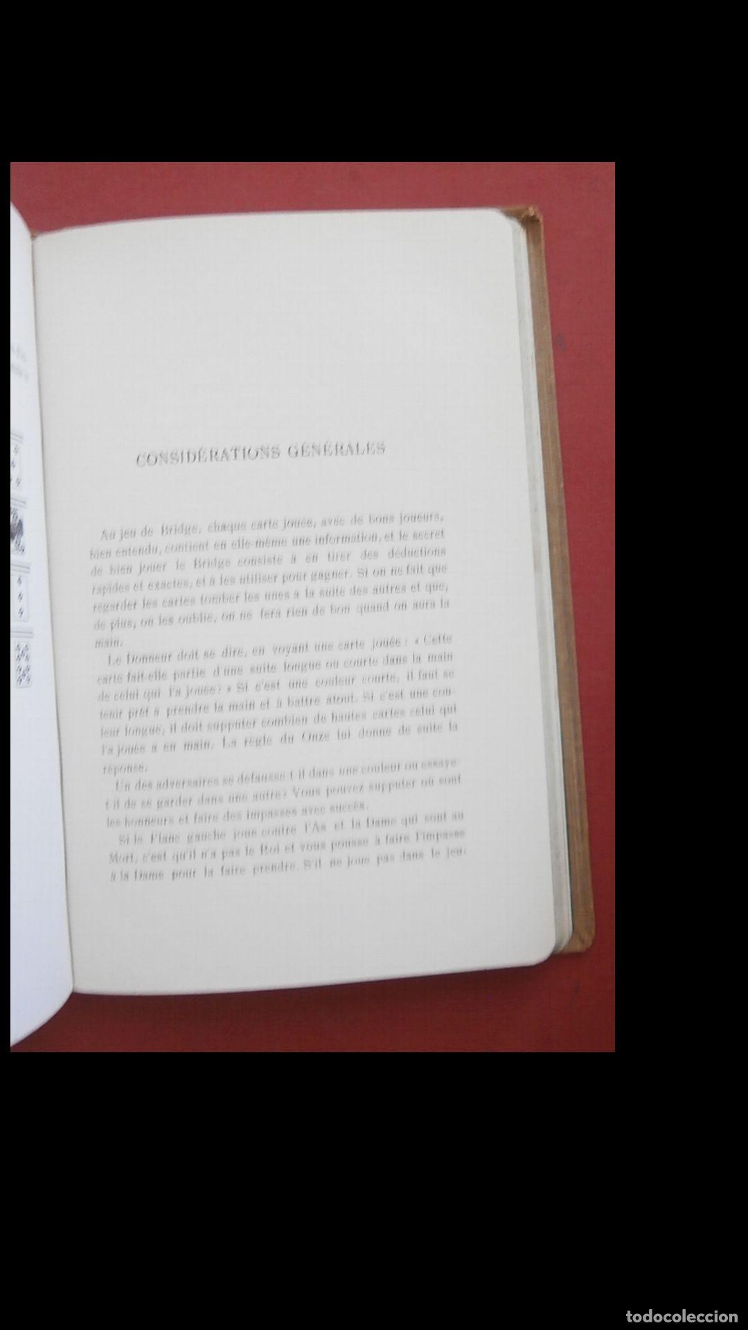 Libros antiguos: Le Bridge. Grand Schlem - Foto 7