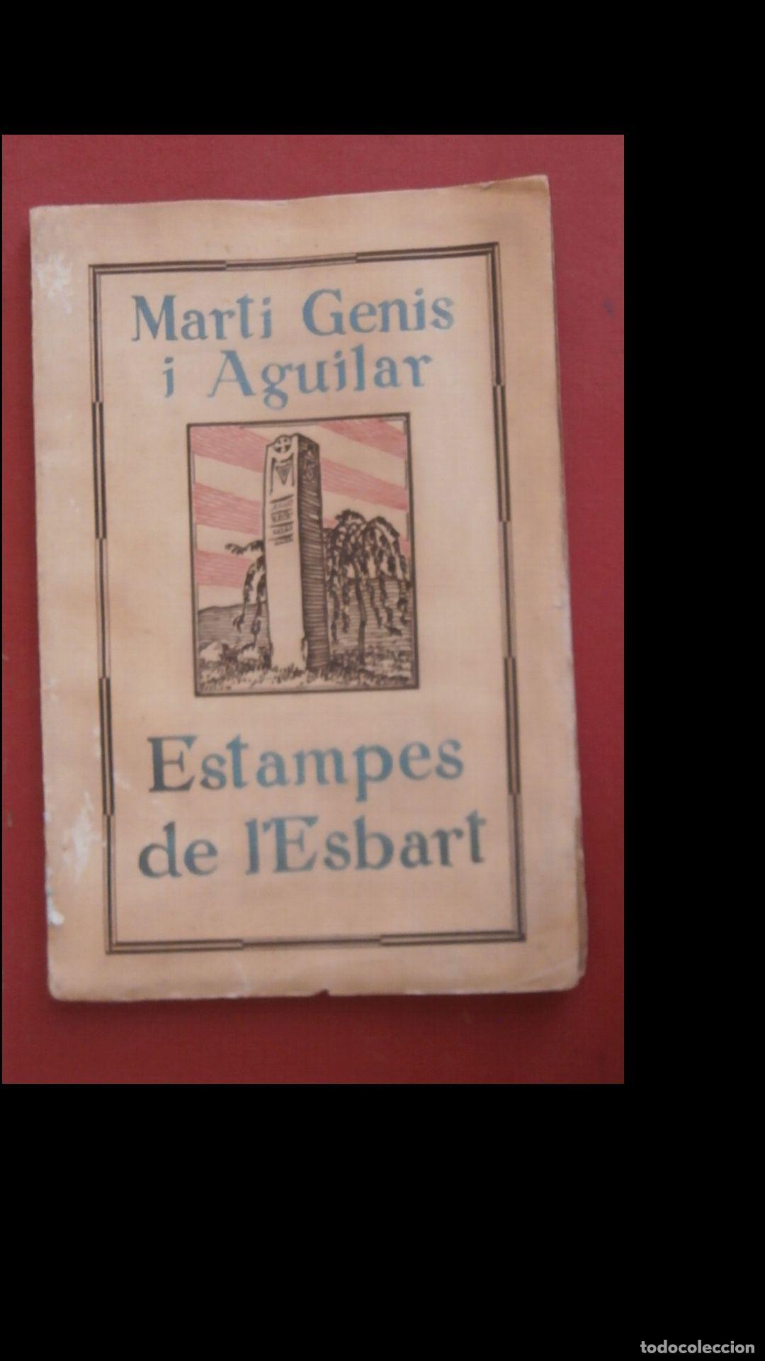 Libros antiguos: Estampes de lEsbart. Mart&iacute; Genis i Aguilar - Foto 1