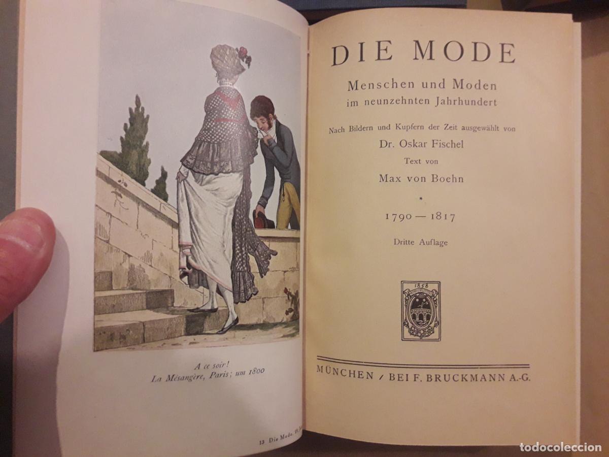 Libros antiguos: Die mode Menschen und Moden. 1790 - 1914 - Foto 3