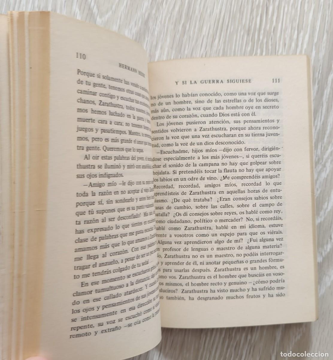Libros antiguos: Libro. Y si la guerra siguiese. De Hermann Hesse. - Foto 6