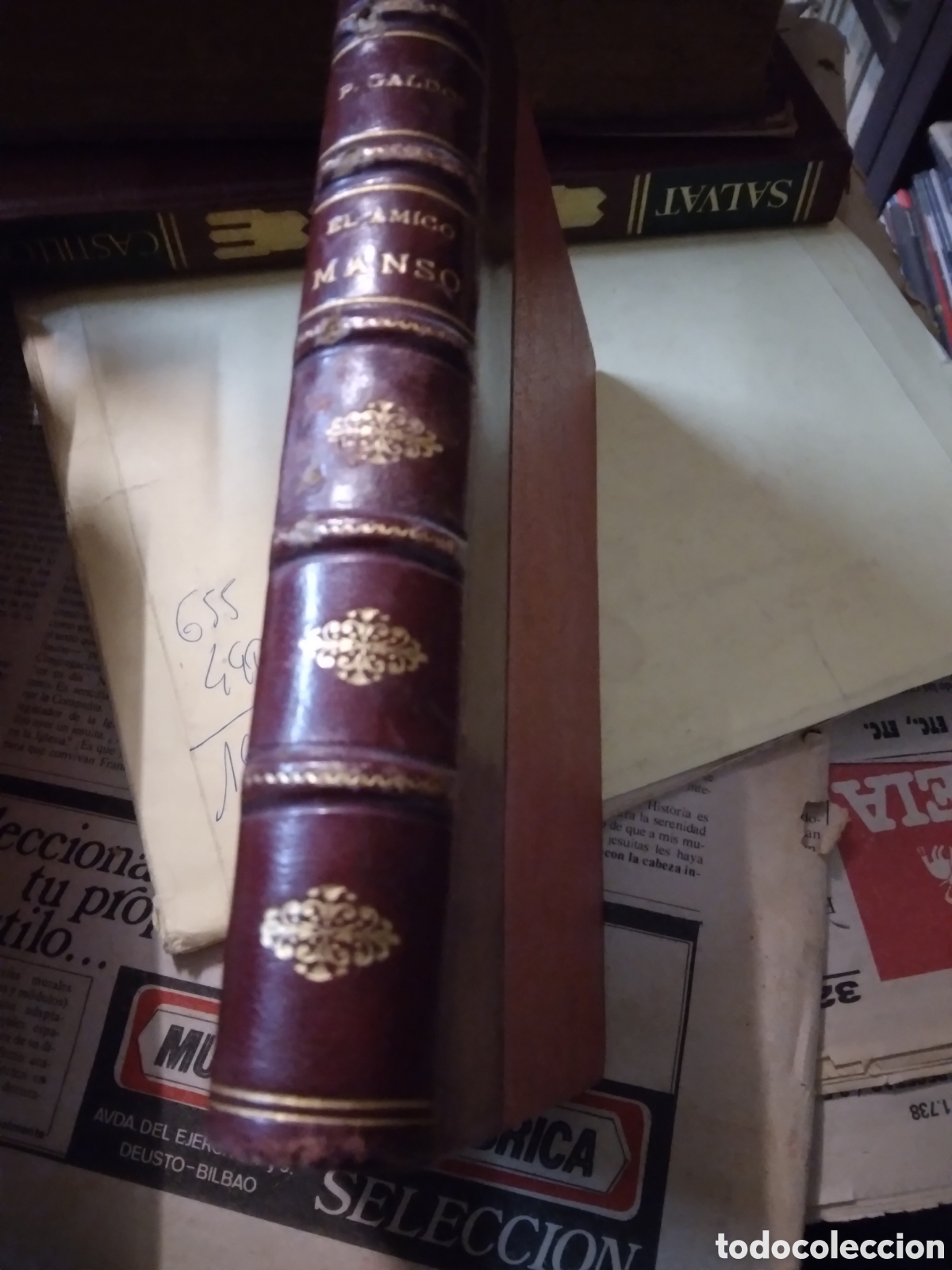 Libros antiguos: Perez Galdos, Rl.amigonmanso, 1910 - Foto 1