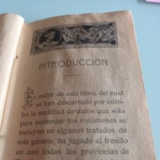 Libros antiguos: JUEGO DEL TRESILLO