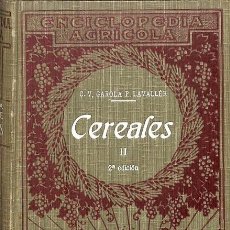 Libros antiguos: CEREALES II