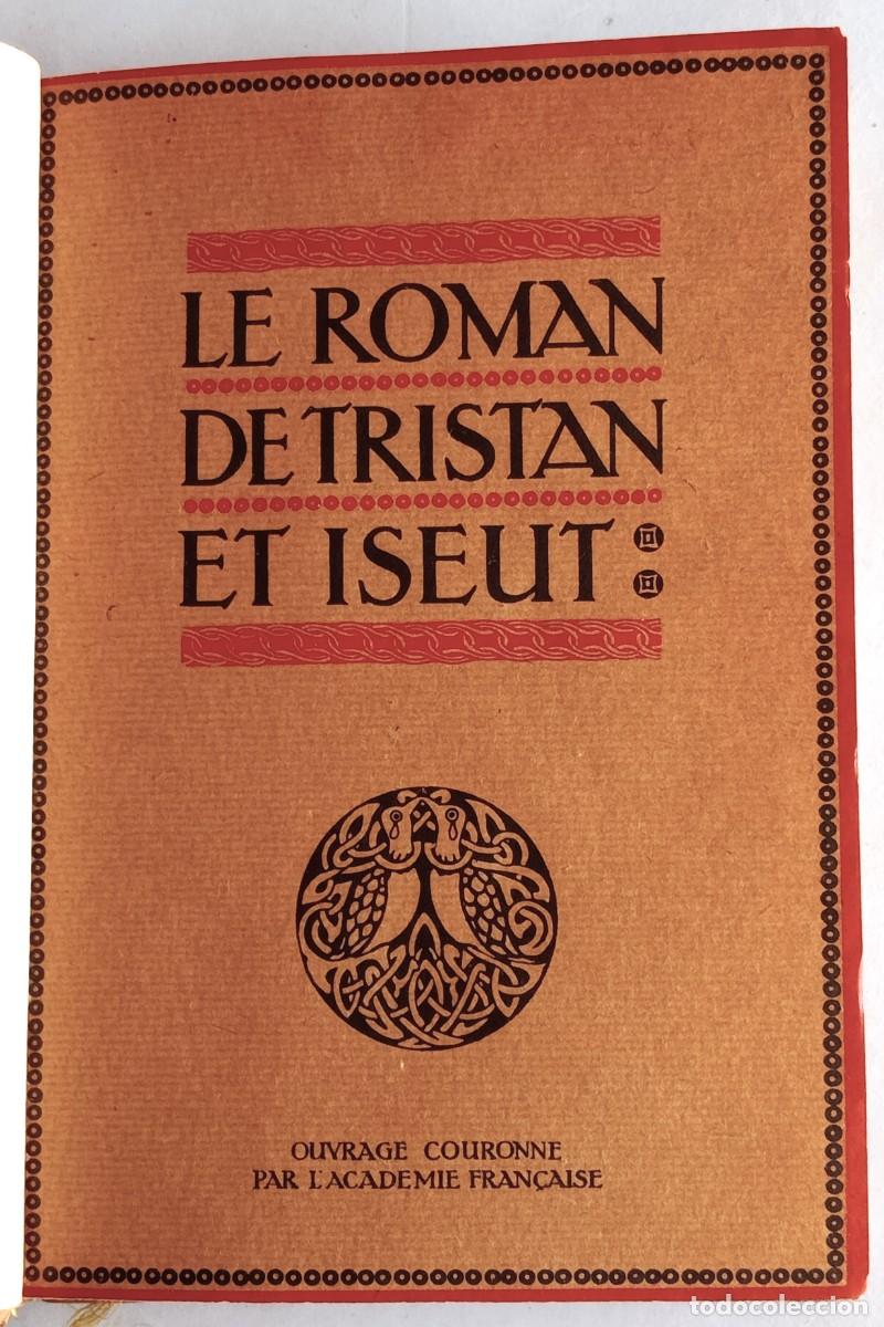 Libros antiguos: LE ROMAN DE TRISTAN ET ISEUT - Foto 2