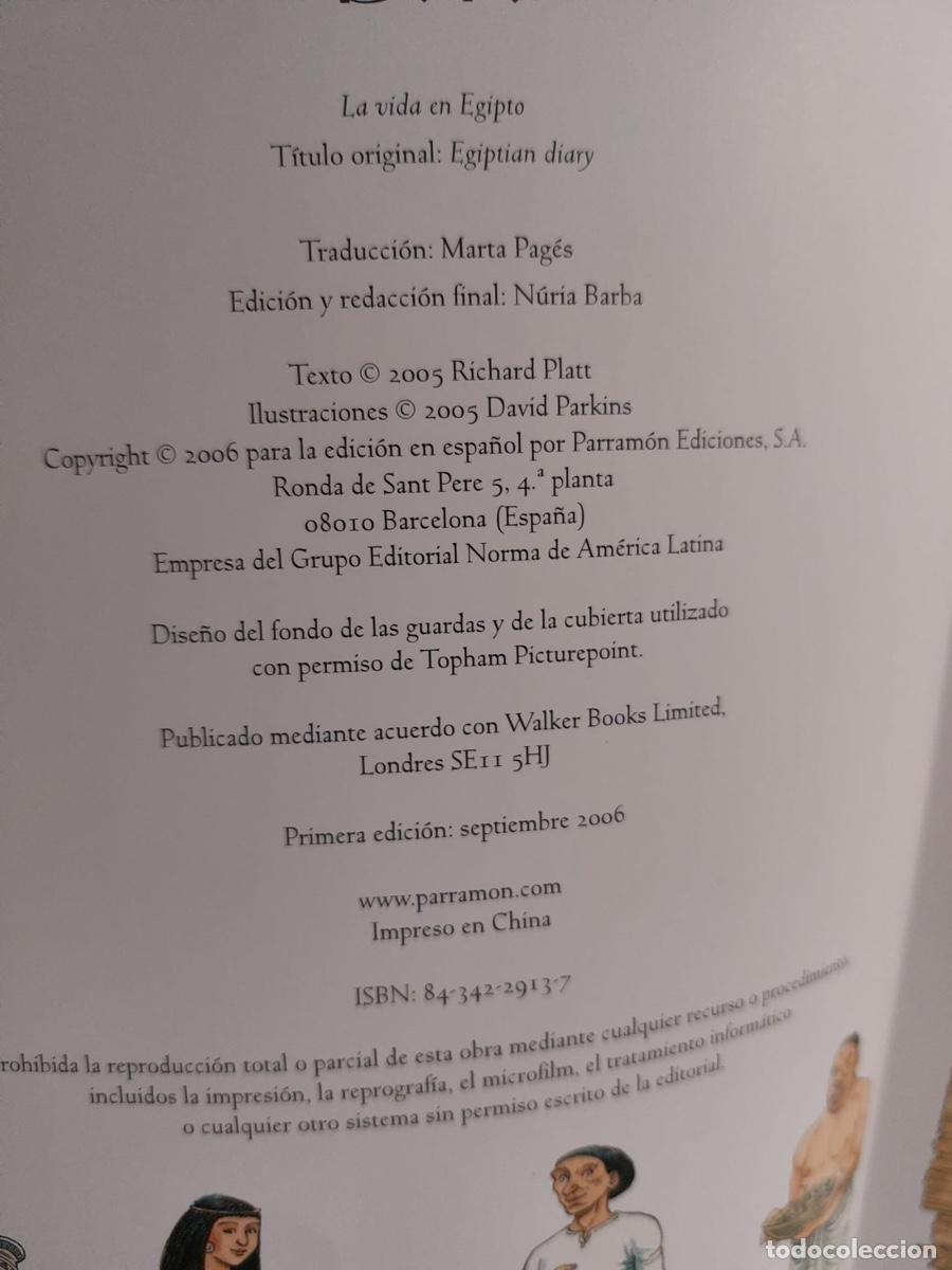 Libros antiguos: La vida en Egipto - Foto 2