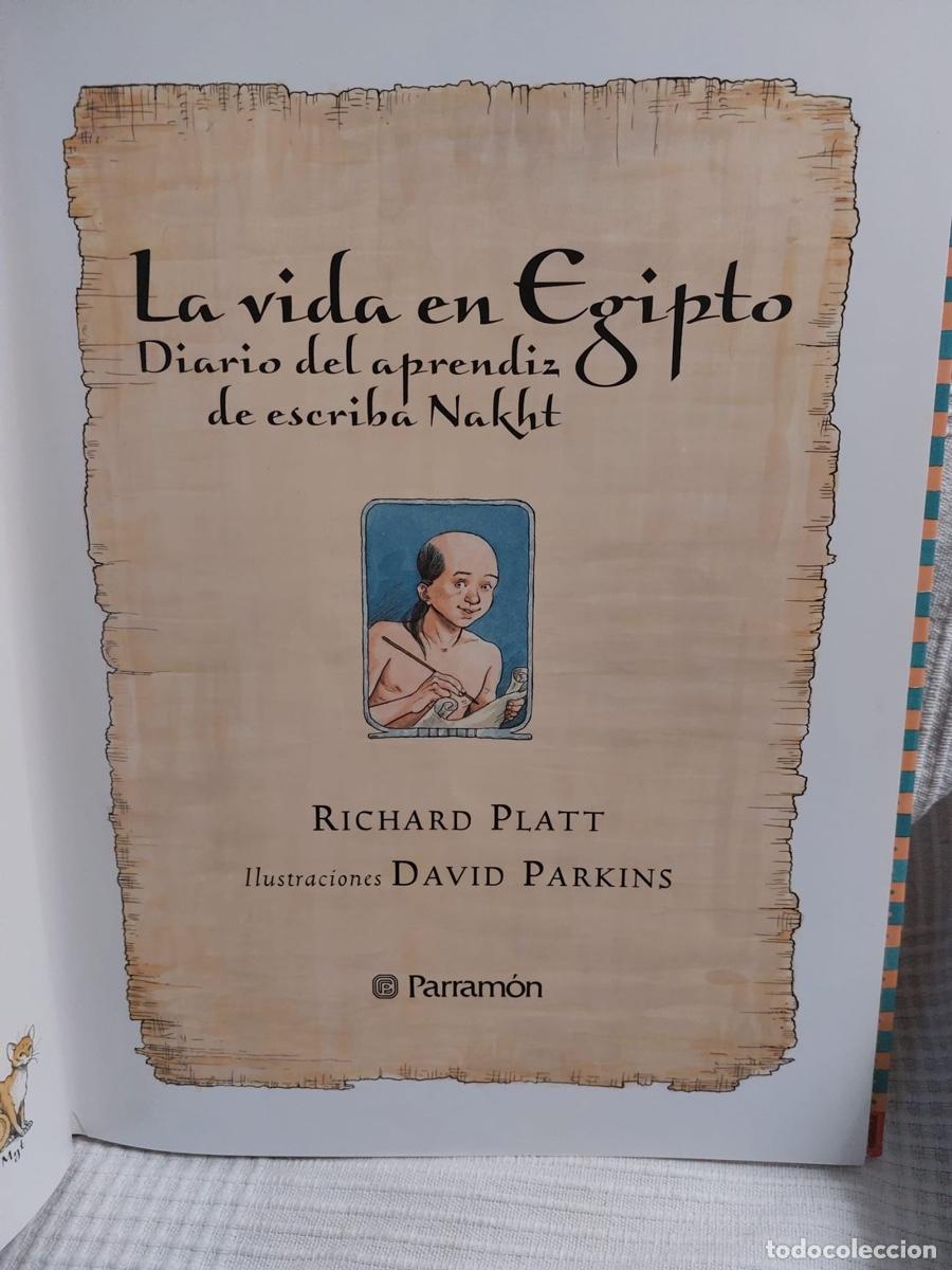 Libros antiguos: La vida en Egipto - Foto 3