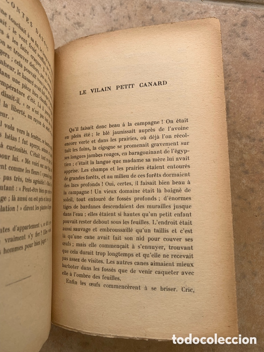 Libros antiguos: Libro en franc&eacute;s. 1922. Contes de Andersen. Par&iacute;s - Foto 4