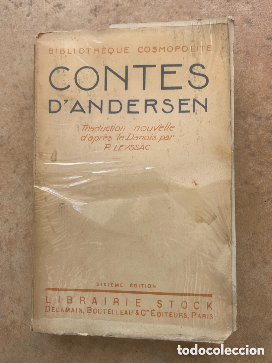 Libros antiguos: Libro en franc&eacute;s. 1922. Contes de Andersen. Par&iacute;s - Foto 1