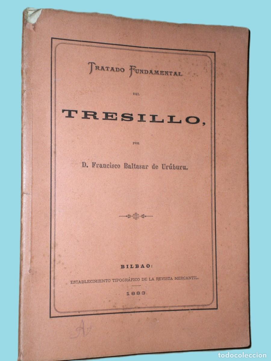 Libros antiguos: TRATADO FUNDAMENTAL DEL TRESILLO - Foto 1