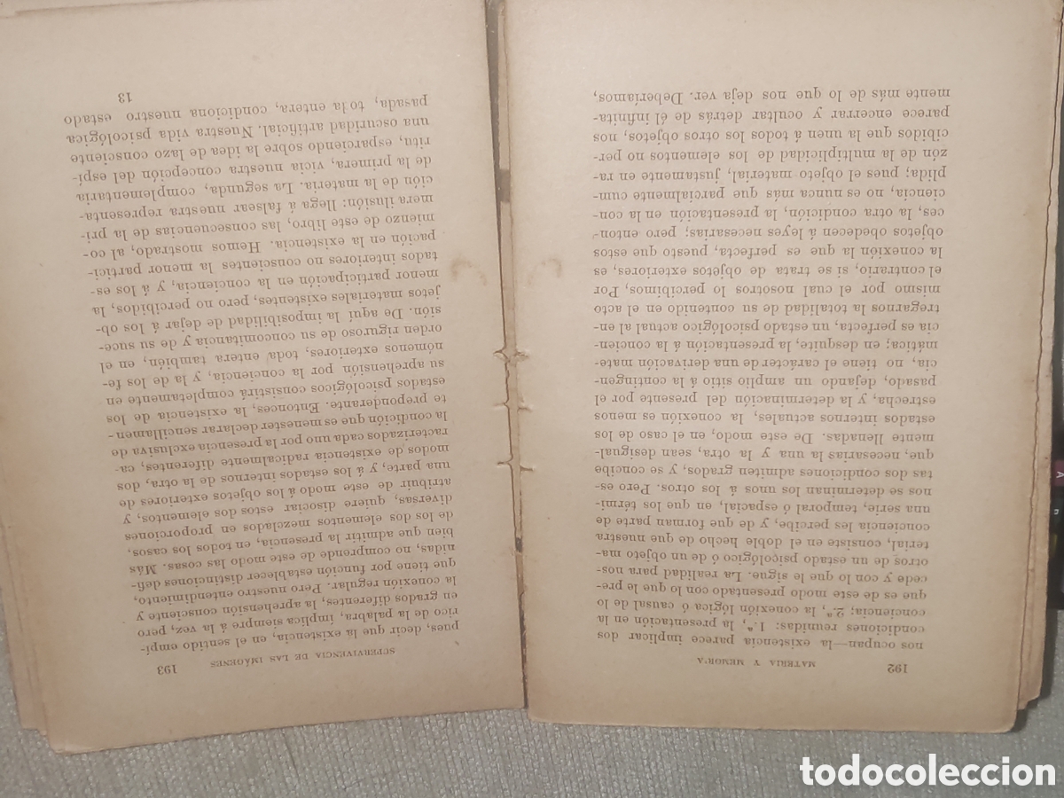 Libros antiguos: Materia y Memoria....... - Foto 5