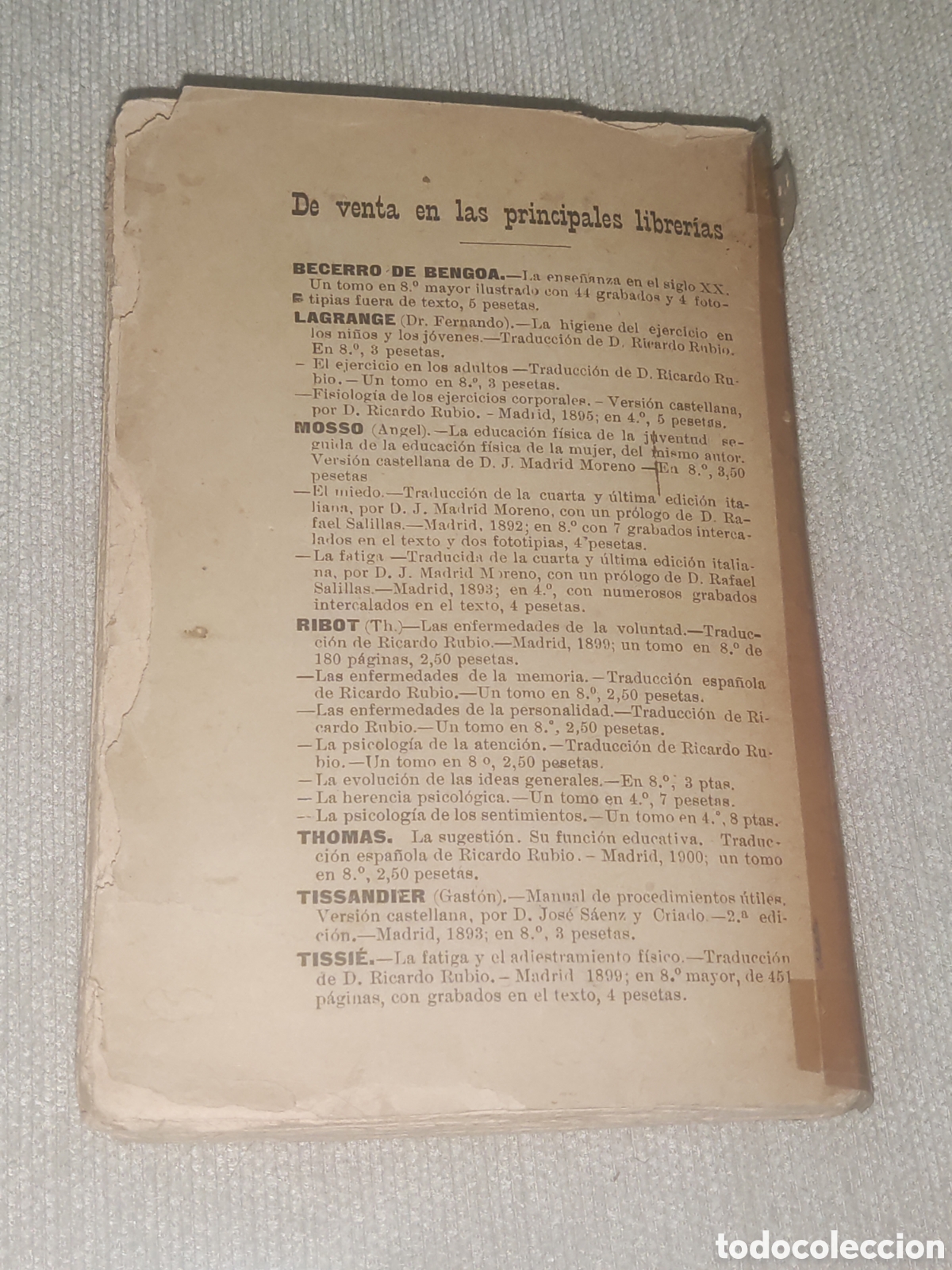 Libros antiguos: Materia y Memoria....... - Foto 7