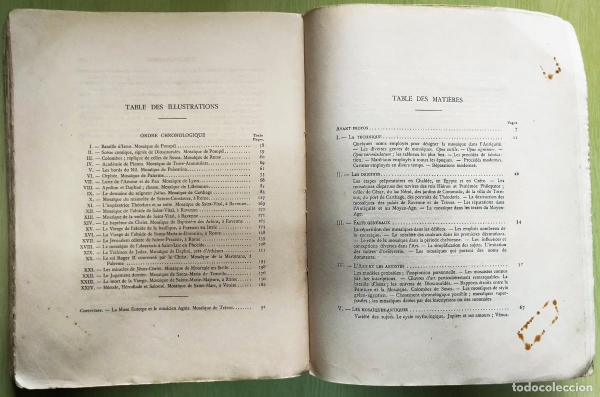 Libros antiguos: La Mosa&iuml;que de Adrien Blanchet [Ed.1928] - Foto 4