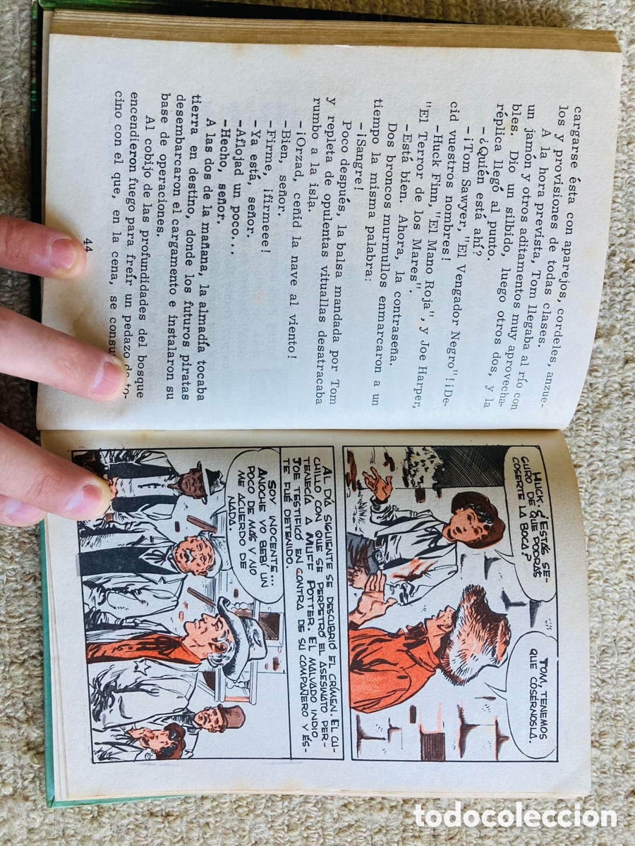 Libros antiguos: Aventuras de Tom Sawyer, Mark Twain - Foto 3