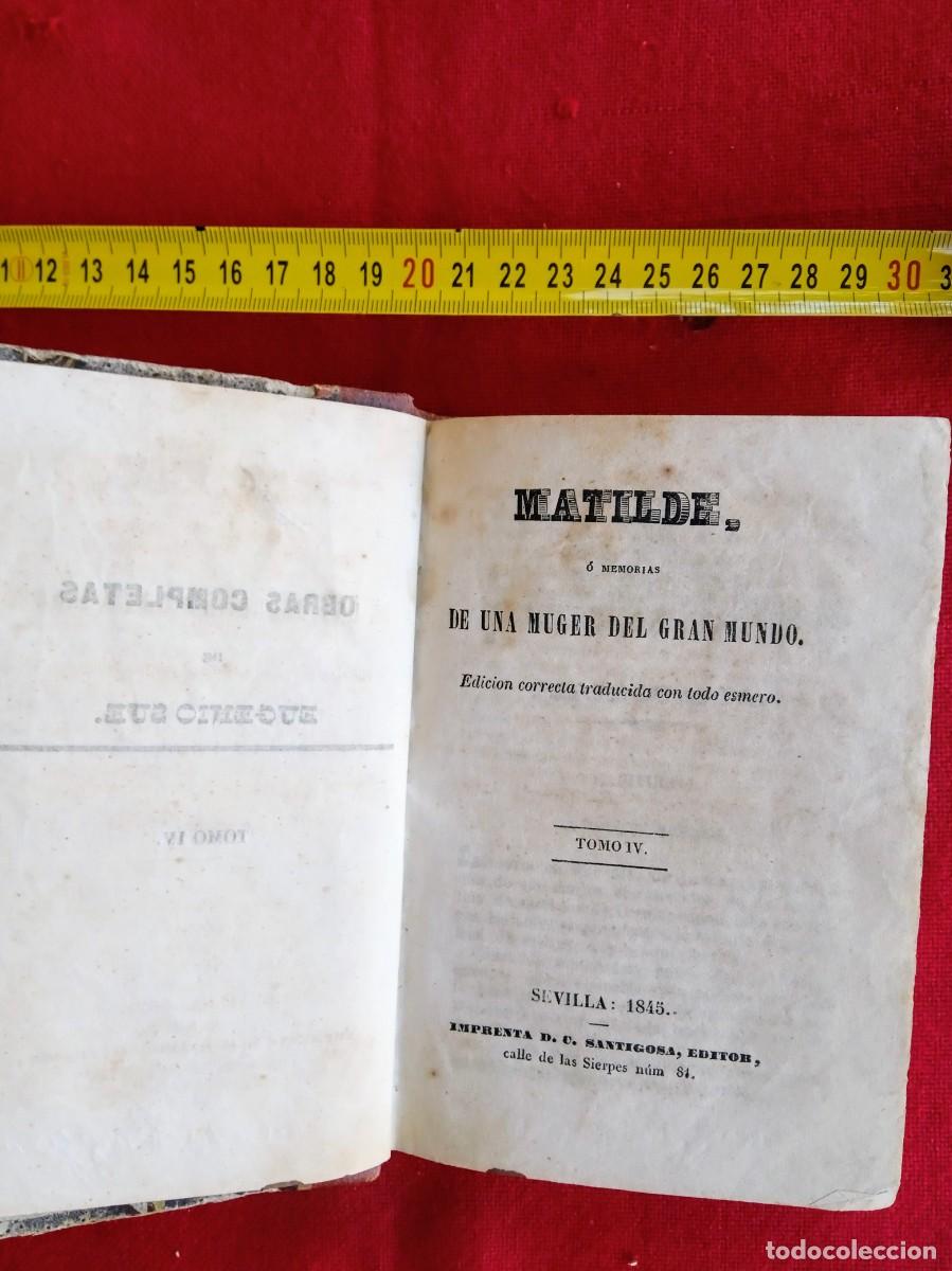Libros antiguos: Libro antiguo Matilda 1845 - Foto 2
